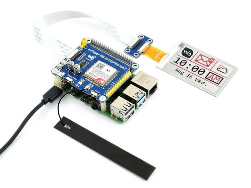 微雪電子樹莓派電子墨水屏物聯(lián)網(wǎng)驅(qū)動板簡介